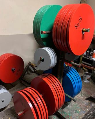 Dischi powerlifting calibrati