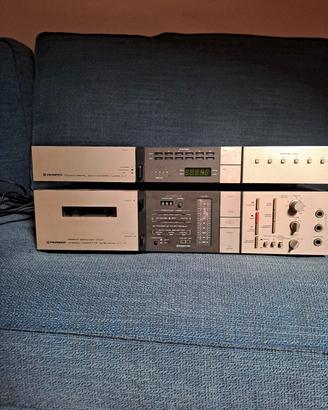 Piastra di registrazione Pioneer 7R e tuner F7 