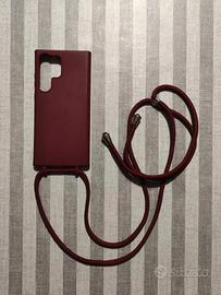 Custodia con laccio Samsung Galaxy S23 Ultra 