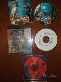 cd con giochi e film