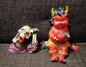 Statue Skull Devil Arte Horror Supernatural Creepy