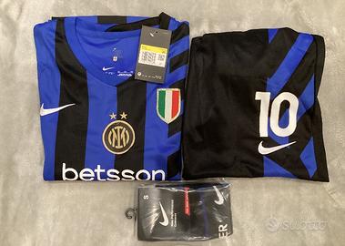 Maglia nike Inter completo bambino taglia 145-155