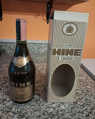 Bottiglia Cognac Hine V.S.O.P. da collezione