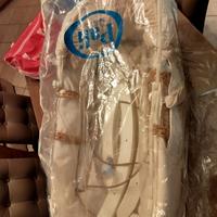 Culla pali in palma a nido d'ape con bian