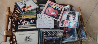 Cesta di 65 CD originali – vari generi musicali