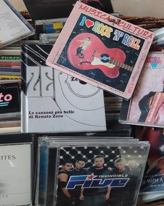 Cesta di 65 CD originali – vari generi musicali