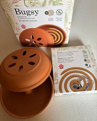 Bugsy portaspirale in terracotta