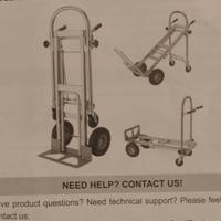 Carrello portatutto Vevor 3 in 1