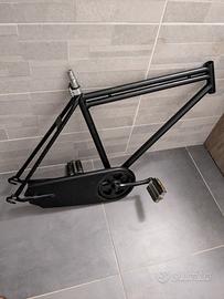 Telaio bici doppia canna 