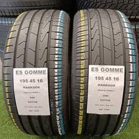 2 gomme 195 45 16 HANKOOK RIF1556