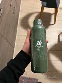 Borraccia verde Milano Cortina 2026
