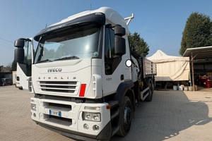 Iveco Magirus 420 Rib Trilat + Gru + Cestello