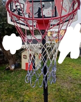 Canestro da basket portatile Hudora regolabile - C