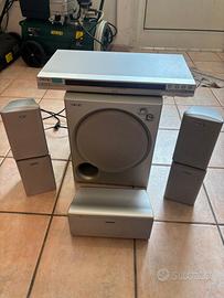 Impianto stereo piu lettore DVD