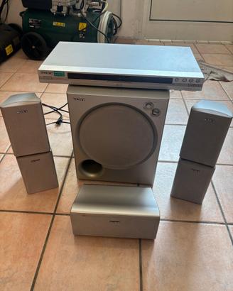 Impianto stereo piu lettore DVD