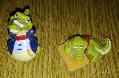 2 Coccodritti KINDER SORPRESA Nuovi e Originali