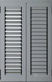 porta in alluminio orientabile 