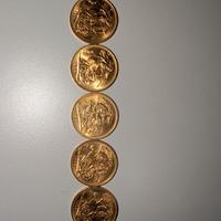 Sterline oro regina elisabetta II