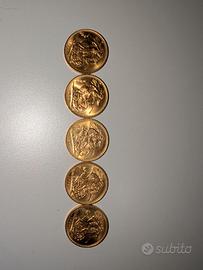 Sterline oro regina elisabetta II