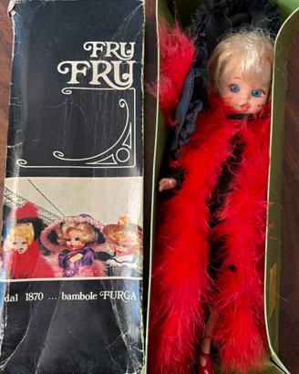 Bambola Fru Fru Fruga Vintag completa di accessori