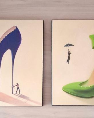 QUADRI DI INNA PANASENKO. FUORIGROTTA.