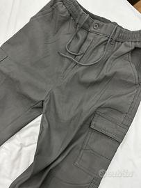 Pantaloni Cargo Multitasche - Grigio - taglia L