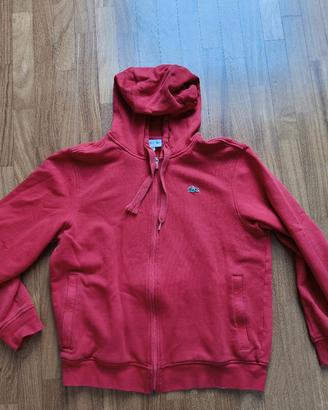 Felpa Lacoste rossa