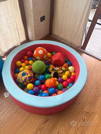 Poscina morbida con palline