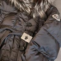 Giacca - piumino donna long Moncler cintura 1/S