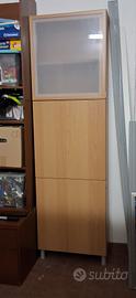 scaffale vetrina modulo besta ikea ne ho 3 pezzi
