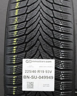 1 Pneumatico 225/40 R19 Nexen Tire Winguard Sport 