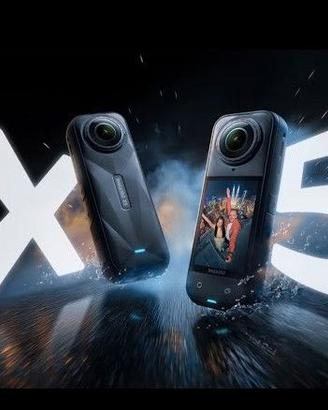 Insta 360 X5 Nuova sigillata + Cover obbiettivi+SD