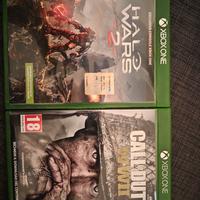 cod ww2 / halo wars xbox one