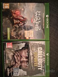cod ww2 / halo wars xbox one