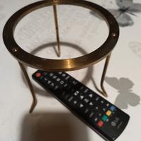 Treppiede in ottone h13 cm