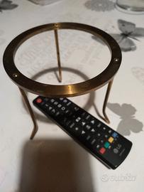 Treppiede in ottone h13 cm