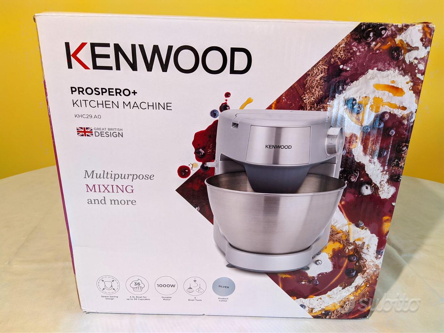 Impastatrice planetaria 1000W 4.3L Kenwood - Elettrodomestici In vendita a  Udine