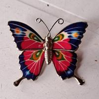 spilla vintage farfalla 