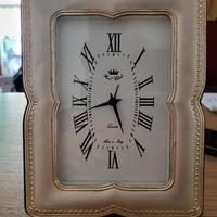 orologio da tavola argento