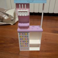 barbie pizza chef e barbie veterinaria 