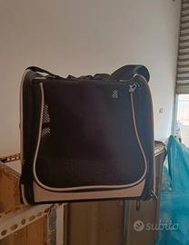 TRASPORTINO CANI TAGLIA PICCOLA/MEDIA 