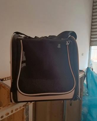 TRASPORTINO CANI TAGLIA PICCOLA/MEDIA 