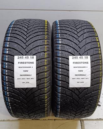 2 GOMME 245 45 18 FIRESTONE INV RIF3458