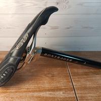 Sella Italia Flite Genuine Gel vintage nera + tubo