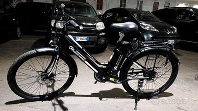 bici electrical EBIKE Evercross Nera  