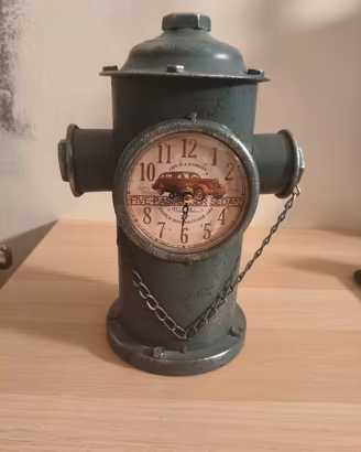 Orologio idrante vintage 