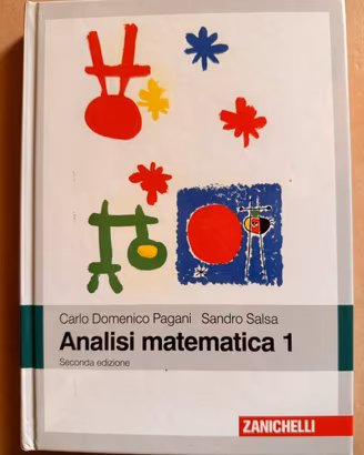 Libro Analisi Matematica 1 - Pagani, Salsa