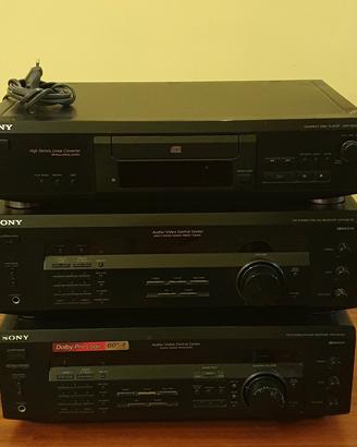 3 RICEVITORI STEREO SONY