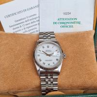 ROLEX DATEJUST 16234 SCATOLA E GARANZIA 1997 
