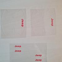 Pellicola Protettiva Antigraffio per maniglie Jeep